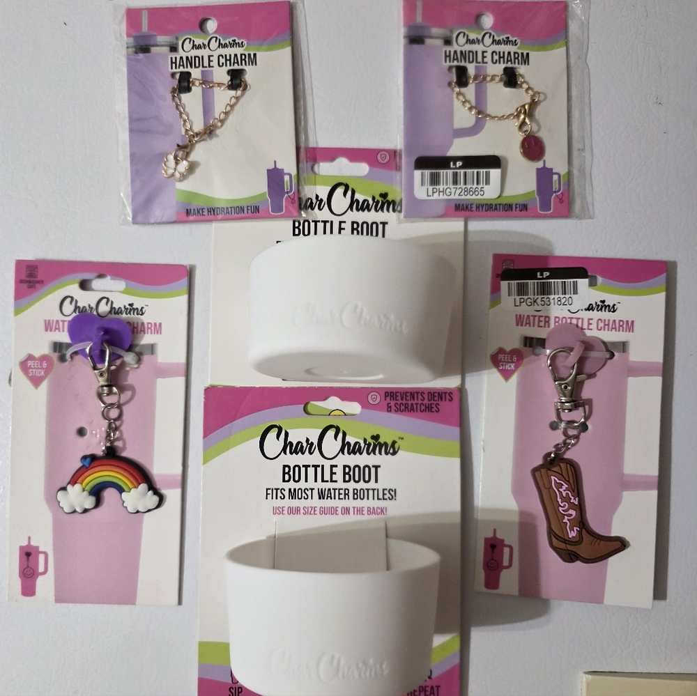 NWT Char Charms Boot & Charms for Stanley